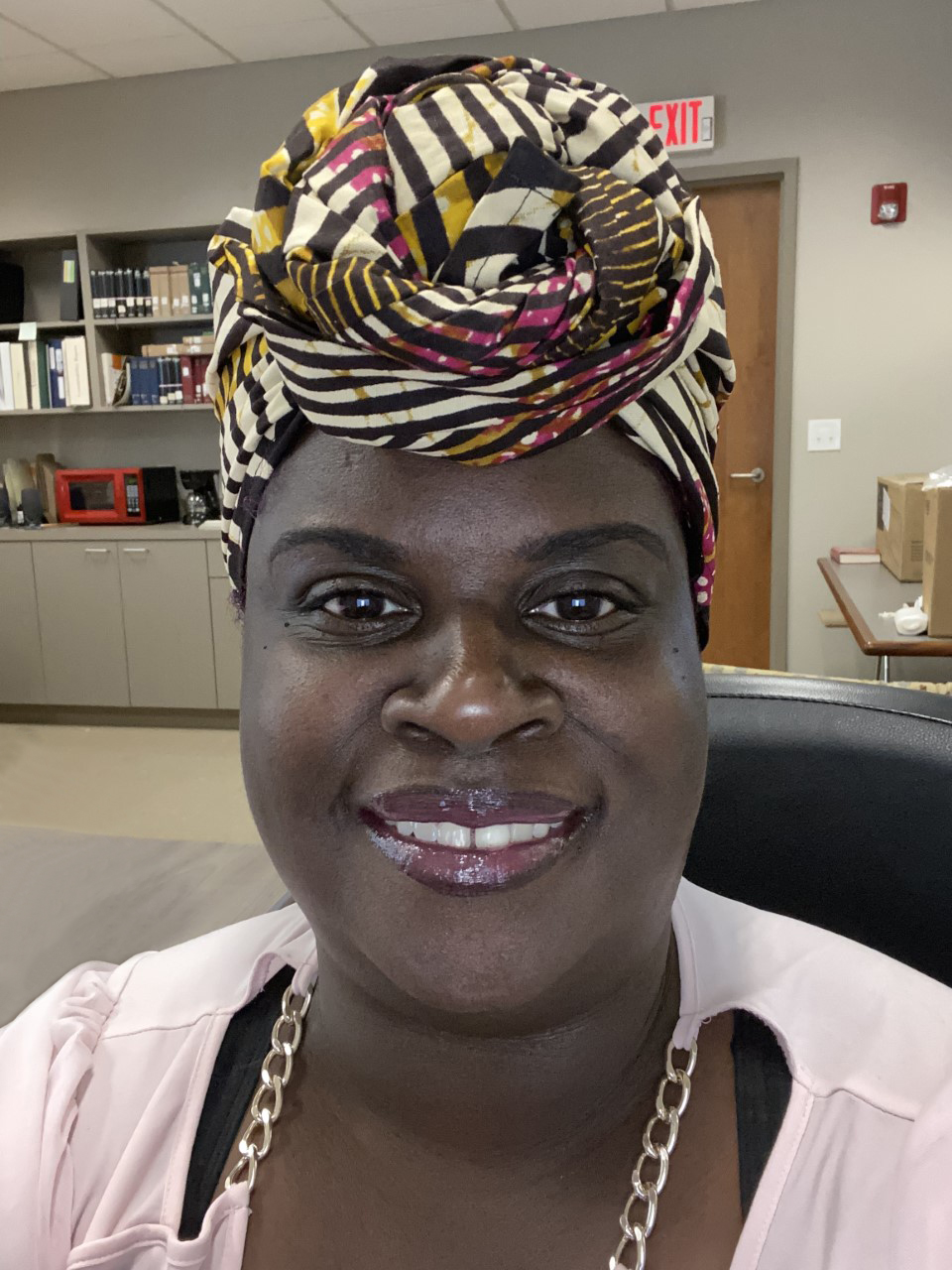 Nina Ivey Ishokir, MLIS, Director of Library Services (Clinton College, USA)
